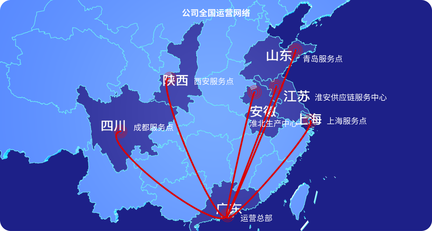 全国运营服务网络